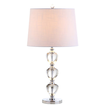 Cole 27" Crystal LED Table Lamp - JONATHAN Y
